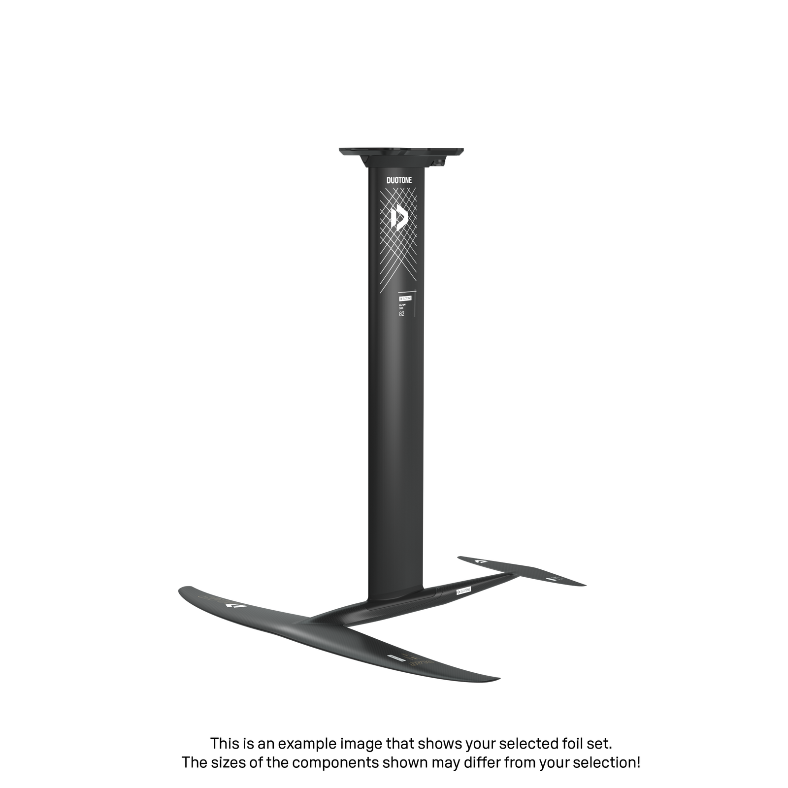 Mast AL 3BS QM (Mono) 82 Front Wing Crest D/LAB 800 Monobloc-Tail S D/LAB 40/160