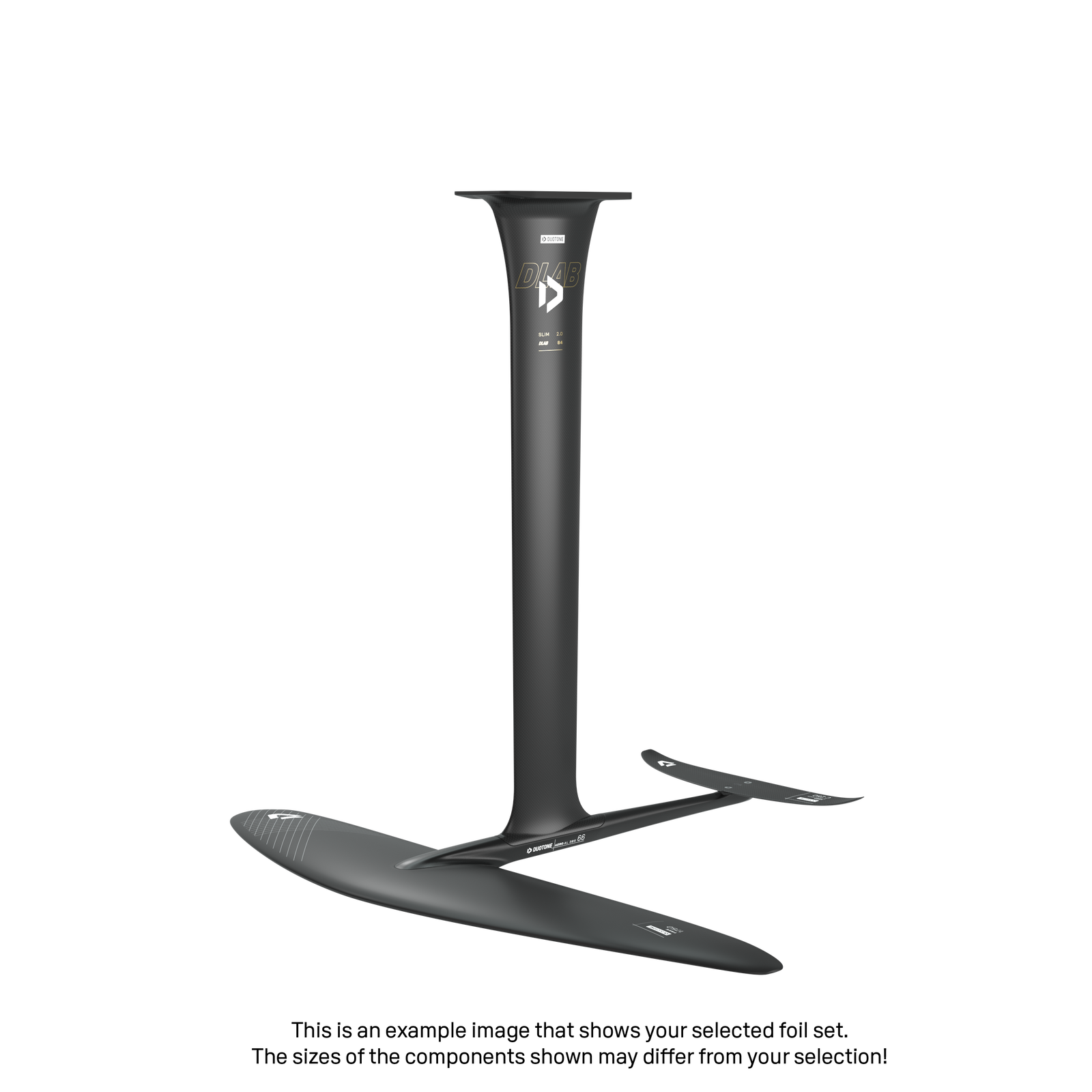 Mast Slim 2.0 D/LAB 94 Fuselage Aero AL 3BS 66 Front Wing Free 1500 Back Wing Aero Stabilizer C 250