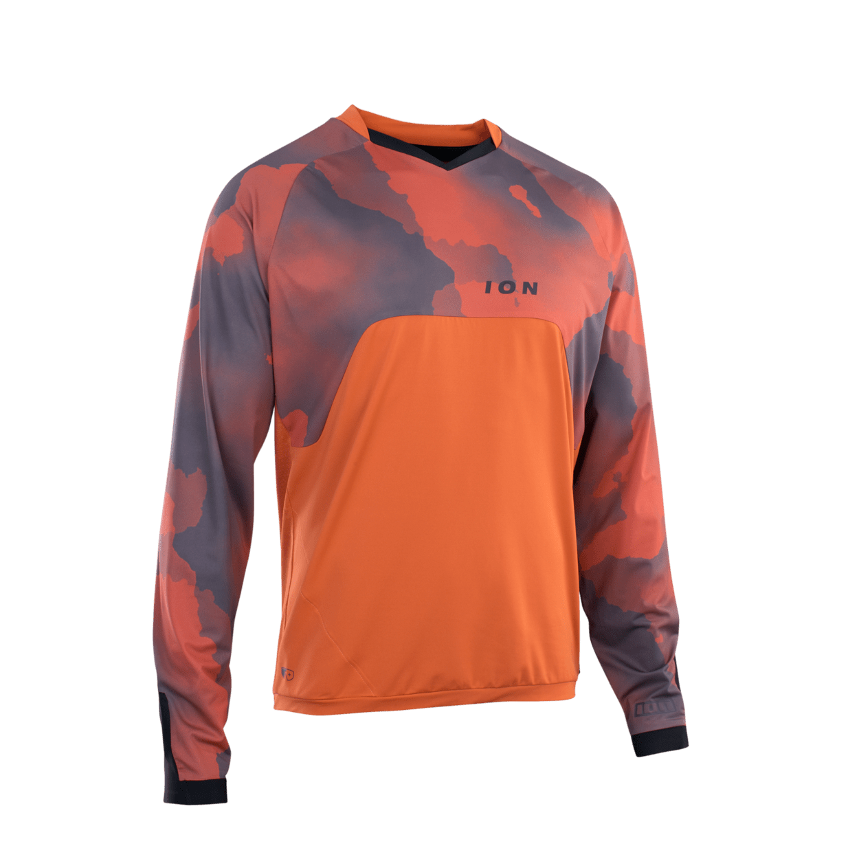 ION Men MTB Longsleeve Jersey Traze Amp AFT 2022