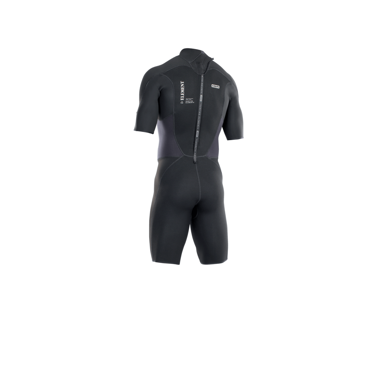 ION Men Wetsuit Element 2/2 Shorty Shortsleeve Back Zip 2022