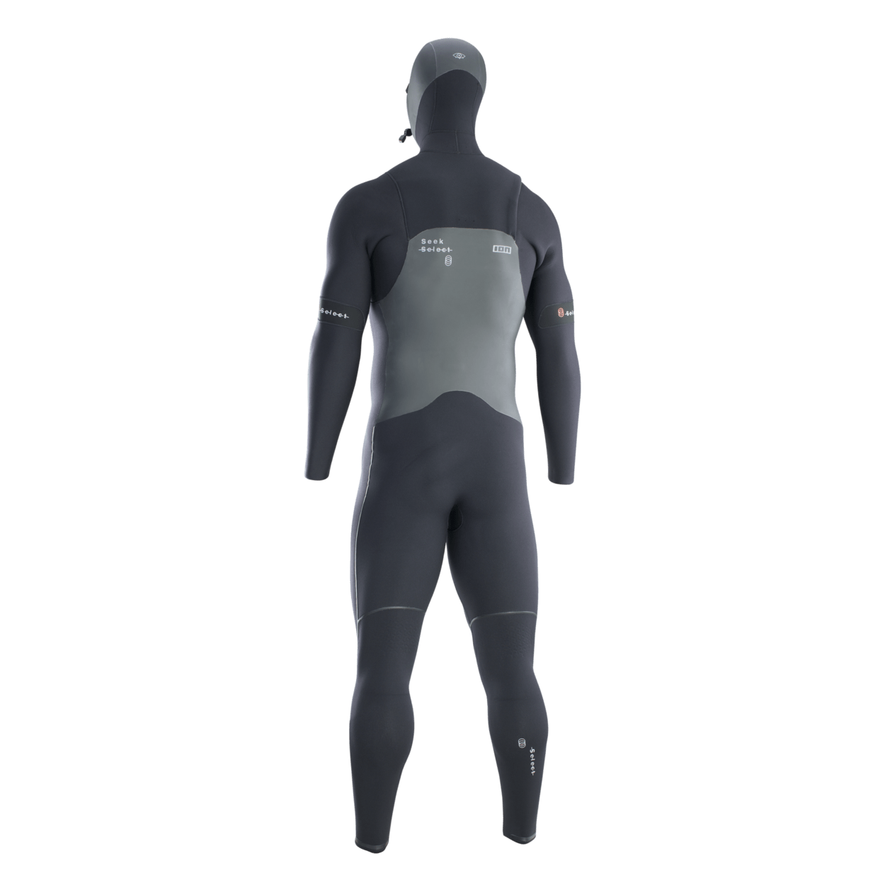 ION Men Wetsuit Seek Select 6/5 Hood Front Zip 2024