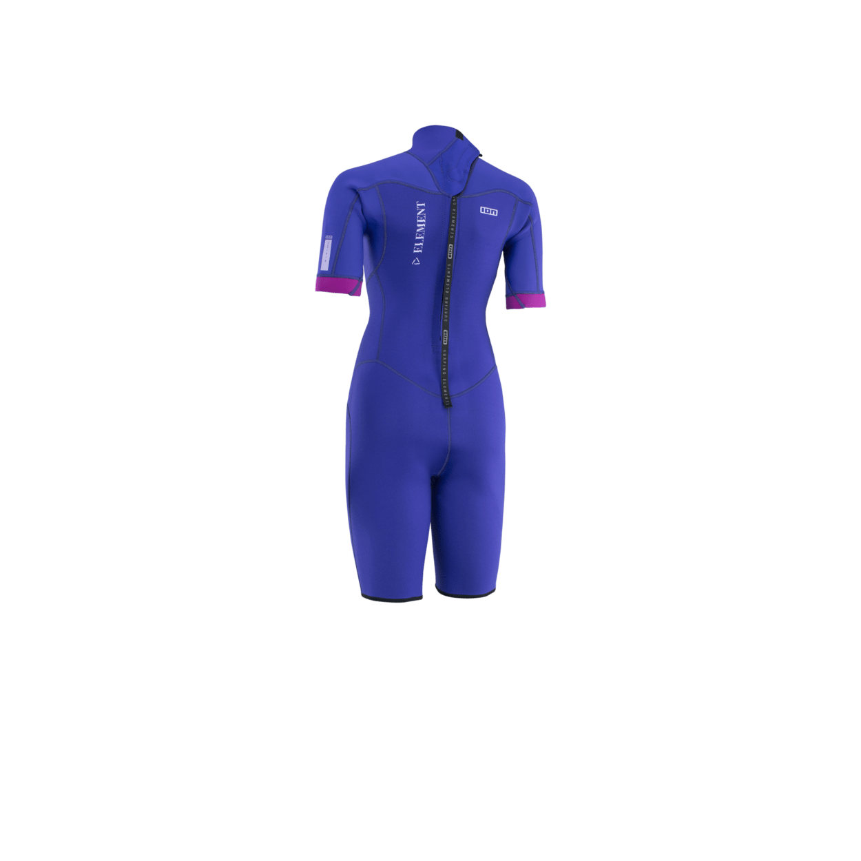 ION Women Wetsuit Element 2/2 Shorty Shortsleeve Back Zip 2024
