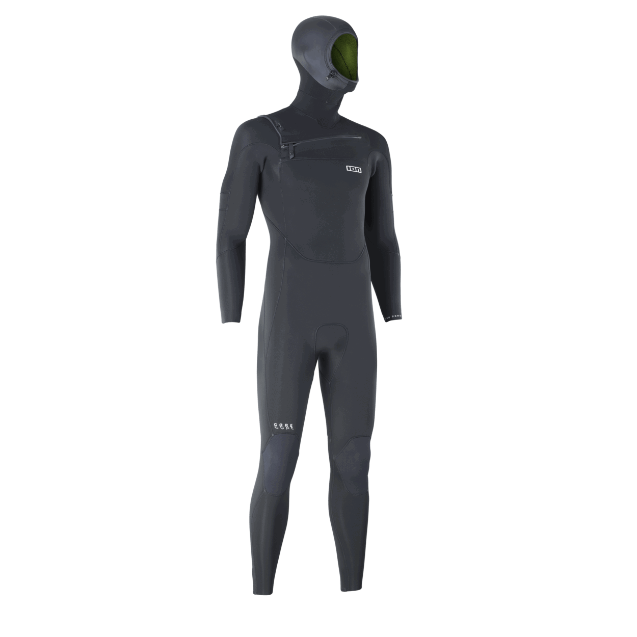 ION Seek Core 5/4 Hood Front Zip Wetsuit Men 2026